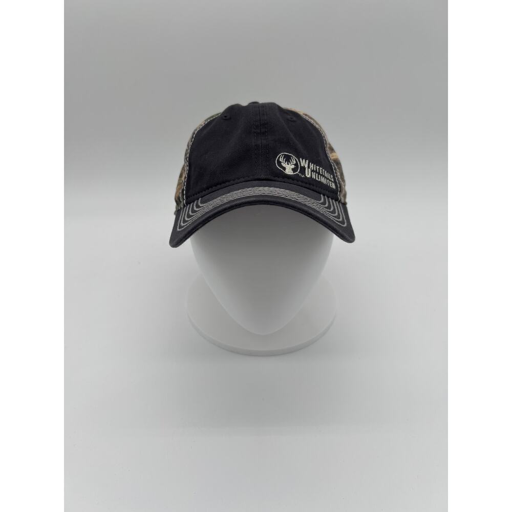 Whitetails Unlimited Baseball Cap Hat Strap Back Deer Hunting Cap